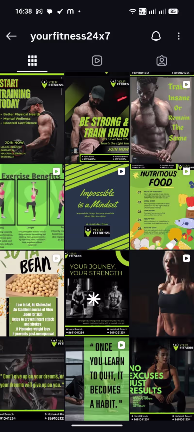 Cover image for YourFitness24x7 Social Media Management
Developed and