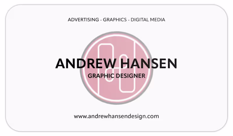 Cover image for Personal Business Card