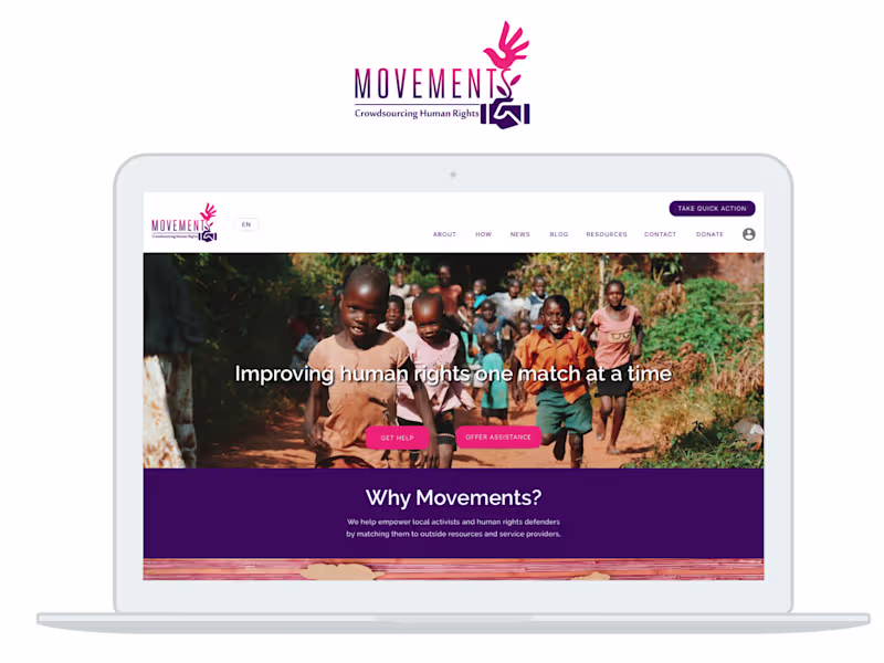 Cover image for Movements UX/UI Design