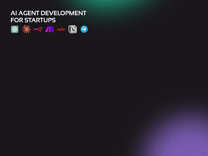 Cover image for AI Agent Development for Startups