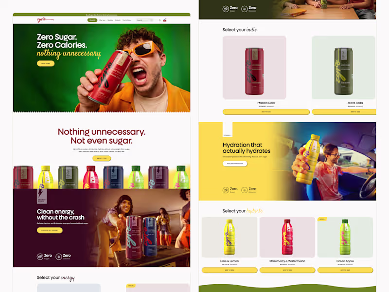 Cover image for Innovative Digital Experience Design for Zyro India