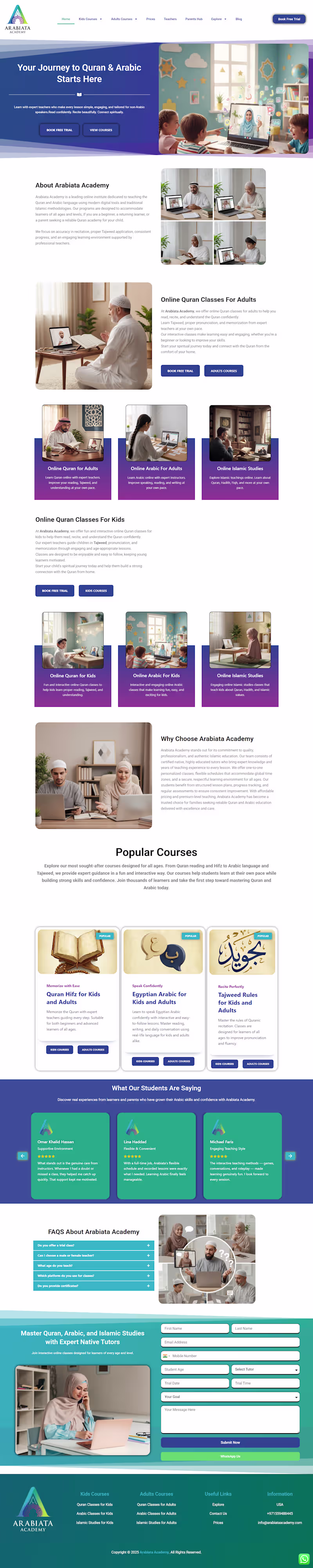 Cover image for Online Academy — International
Complete education