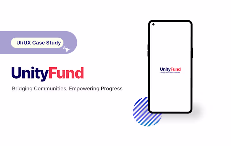 Cover image for UnityFund : Case study on modernizing community funds with ease