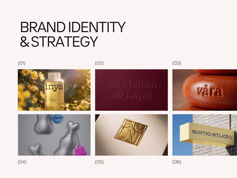 Cover image for Brand Identity & Strategy