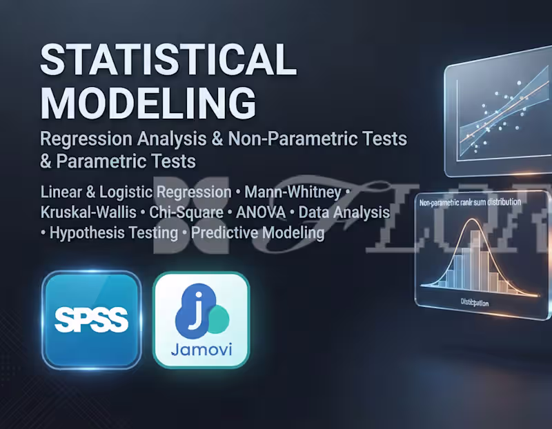 Cover image for Statistical Modeling: Regression analysis and hypothesis testing