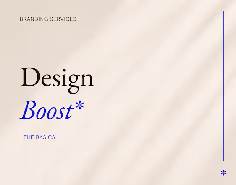 Cover image for Brand Boost | The basics