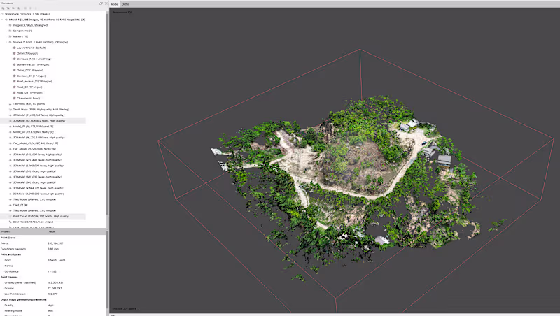 Cover image for Process up to 500 drone images in Agisoft Metashape