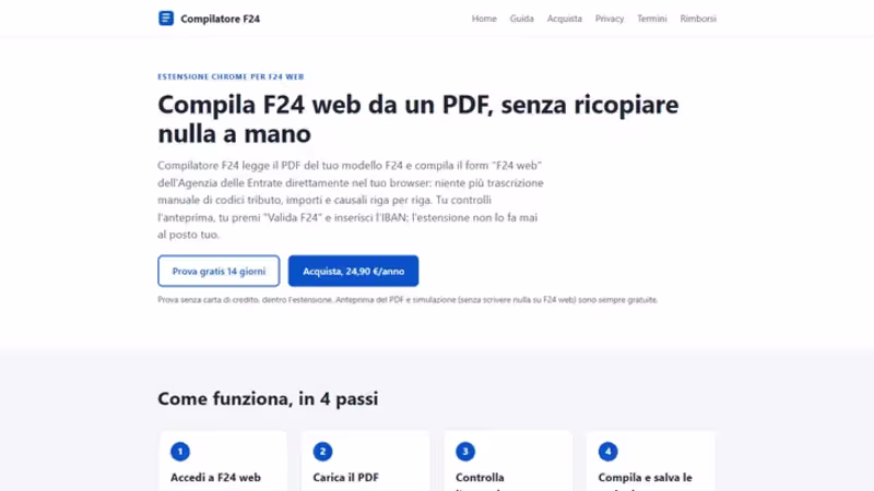 Cover image for Compilatore F24