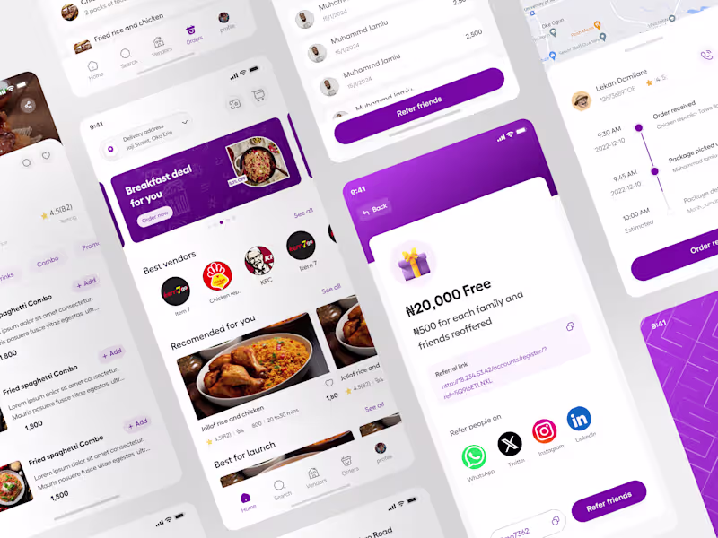 Cover image for Food Ordering app