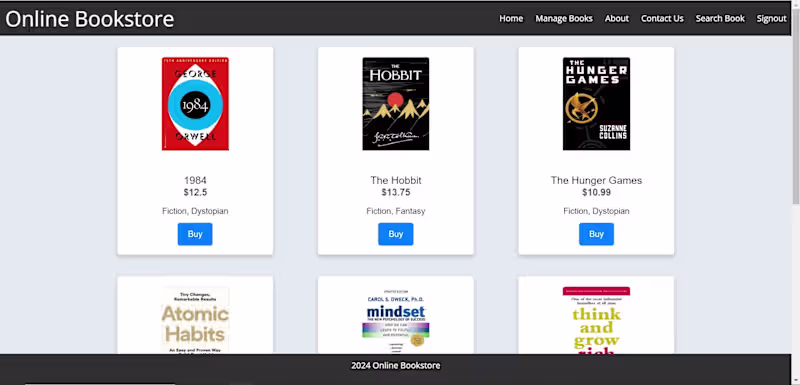 Cover image for JSP & Servlets - Online Book Store