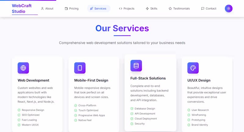 Cover image for Explore WebCraftStudio: Your Modern Next.js Solution