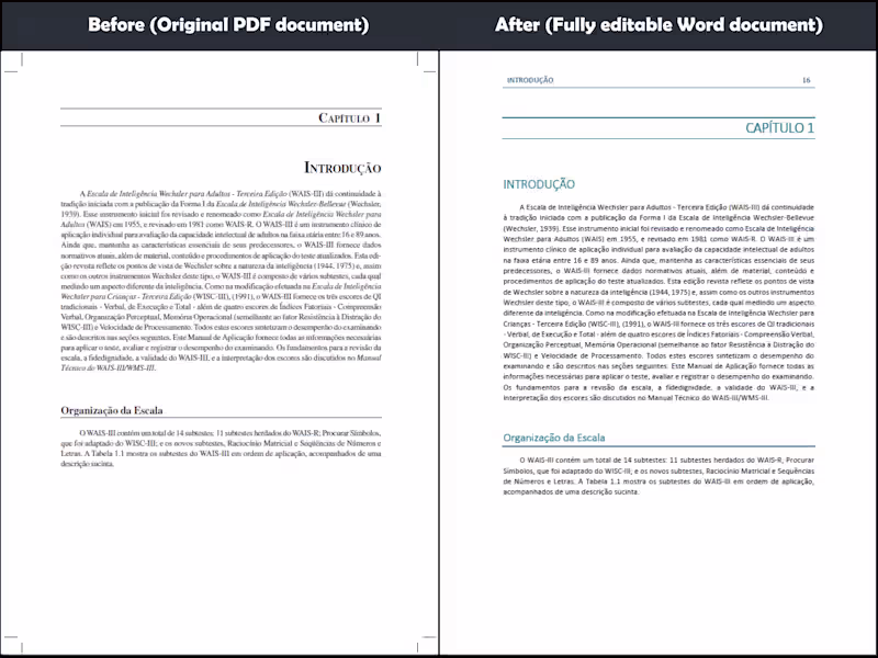 Cover image for PDF Conversion & Document Formatting