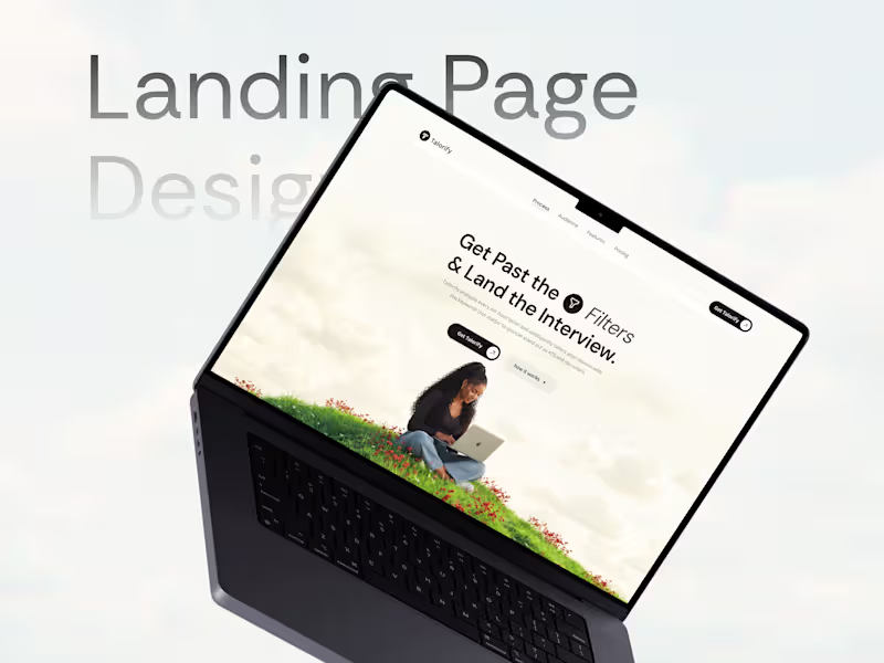 Cover image for Landing Page Design That Converts on First Scroll
