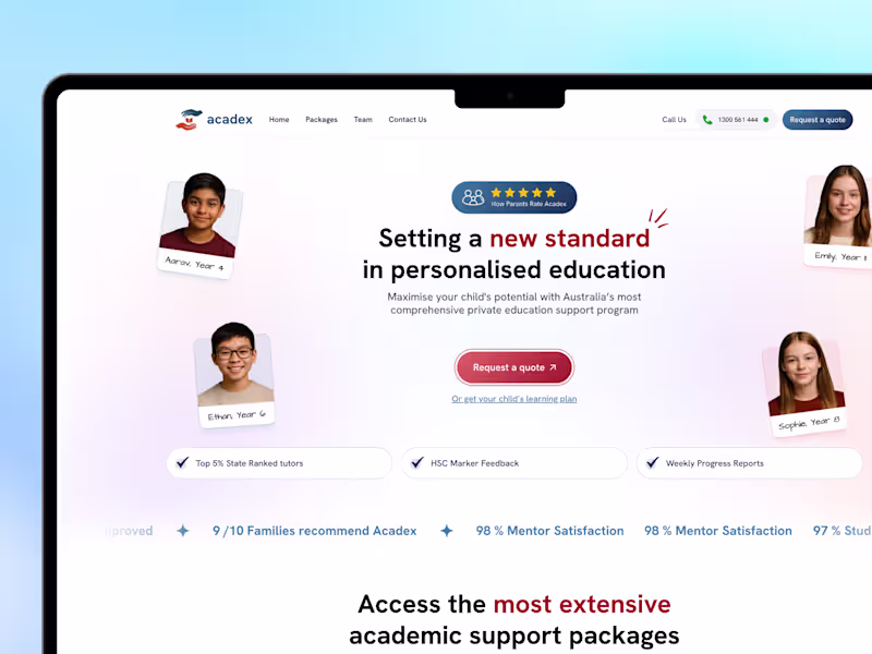 Cover image for Acadex Tutoring