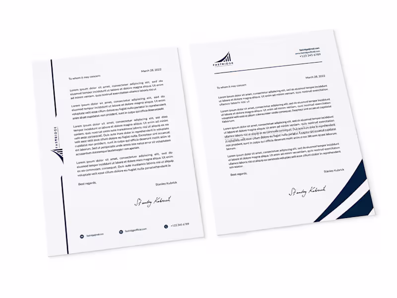 Cover image for Corporate Stationery System: Letterhead & Envelopes