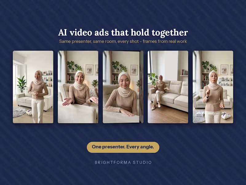 Cover image for Frames from an AI UGC