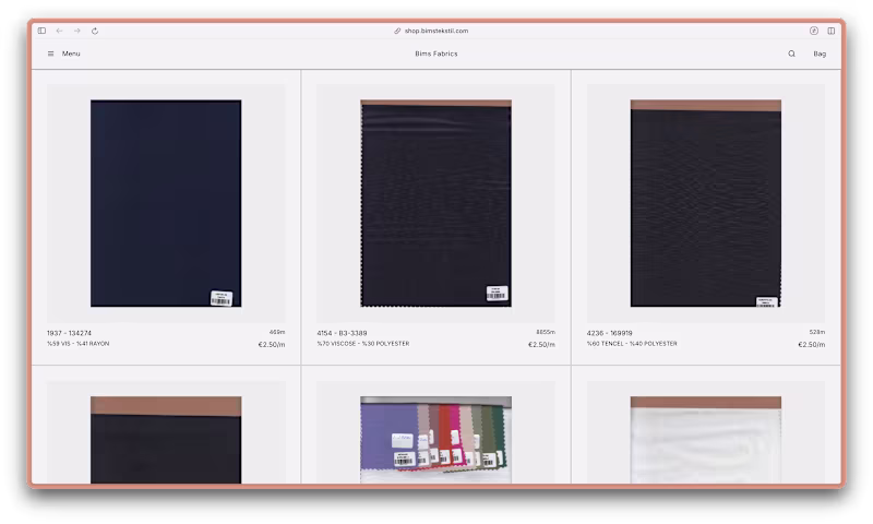 Cover image for Custom-built e-commerce platform for Bims