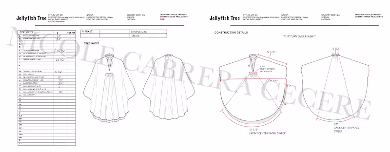Cover image for Technical Package and Surface Pattern designs for Apparel brand