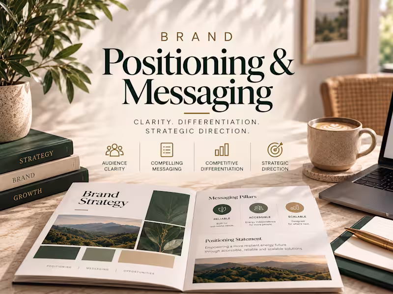 Cover image for Brand Positioning & Messaging Strategy