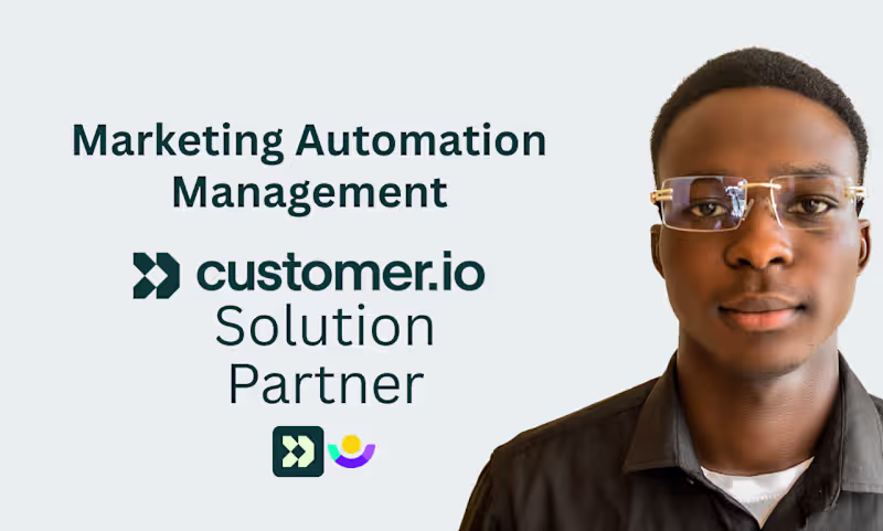 Cover image for I will setup customer.io email campaigns and data integration