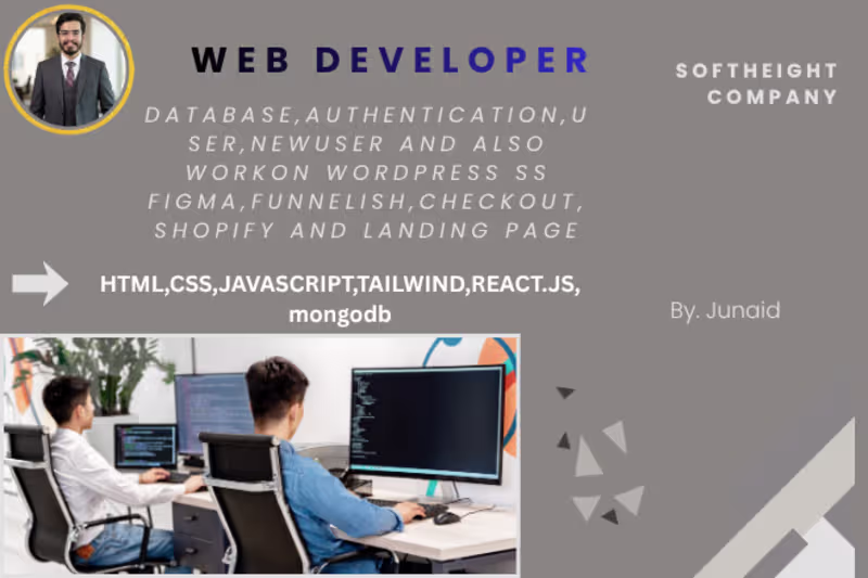 Cover image for I am a web Developer