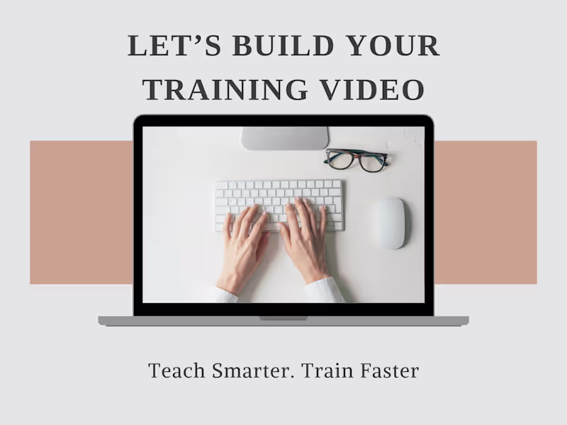 Cover image for Done-for-You Training Video (Voiceover + Visuals Included)