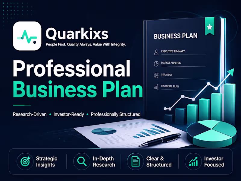 Cover image for  Professional Business Plan 