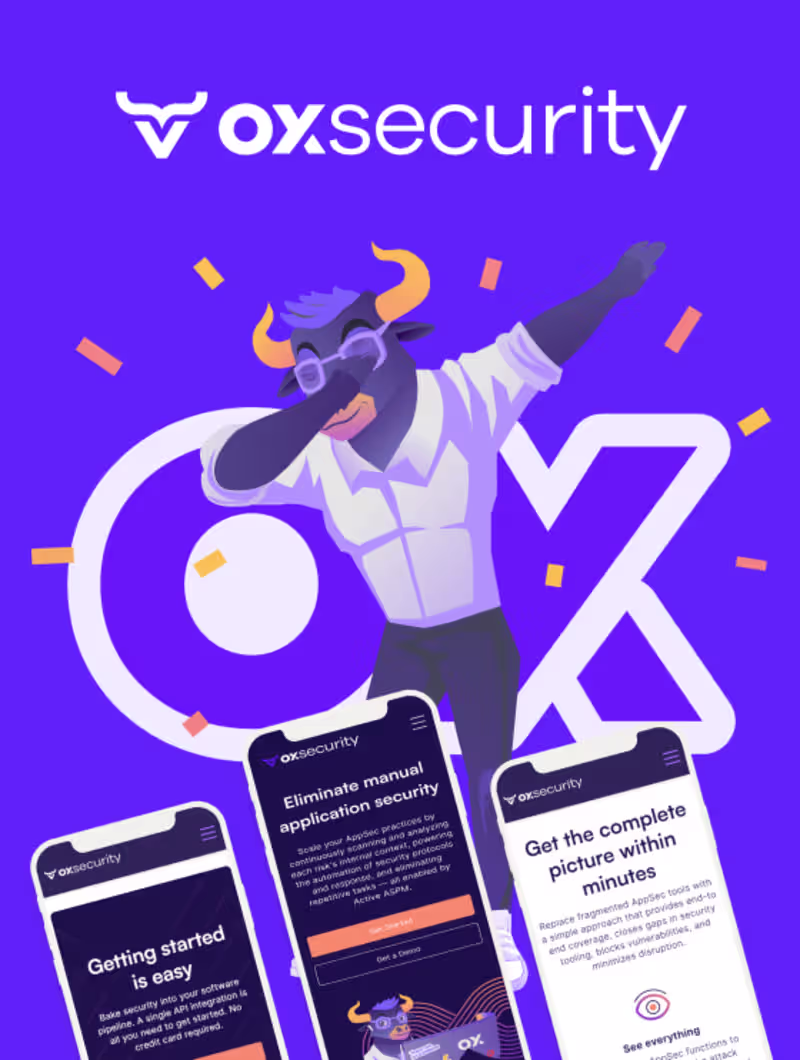 Cover image for OX Security — Brand identity,