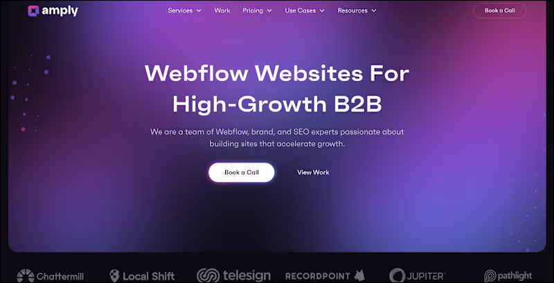 Cover image for 🥇Amply | US-based Webflow Agency