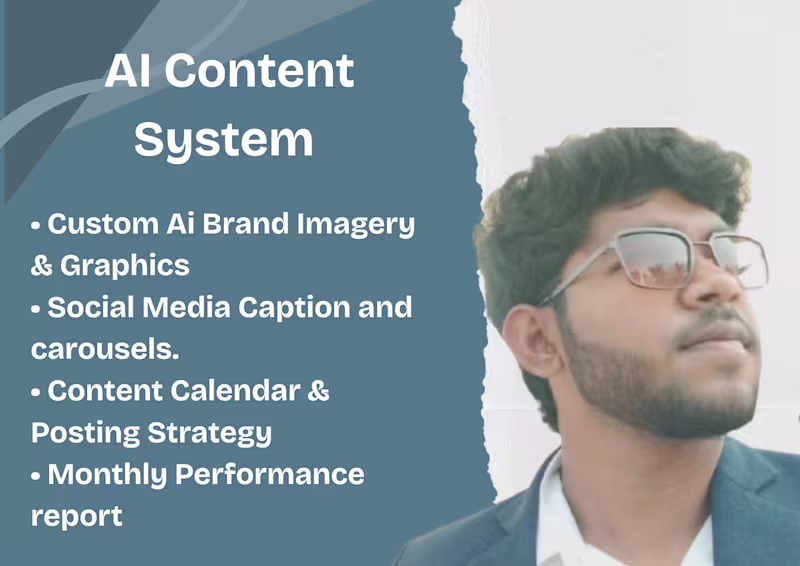 Cover image for AI Content System (Blogs, Images & Social)