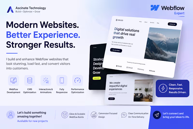 Cover image for Helping businesses build high-converting websites