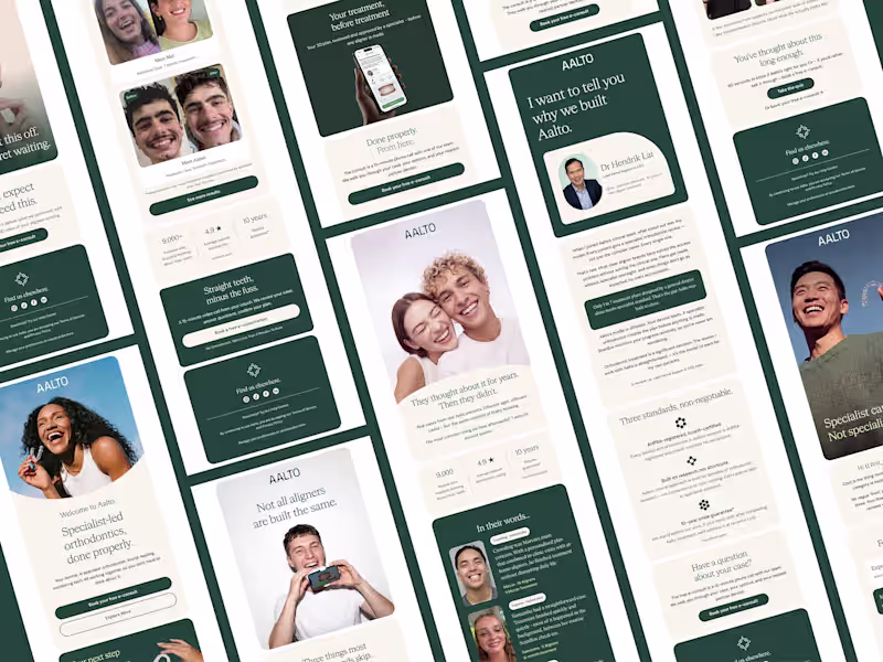 Cover image for Email Design System for Aalto Healthcare
