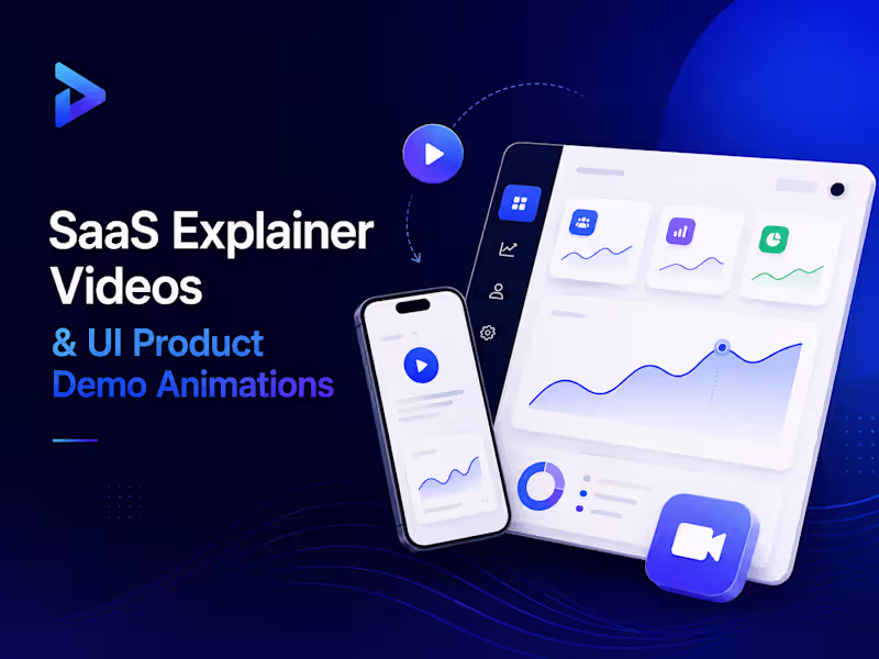 Cover image for SaaS explainer videos and UI product demo animations