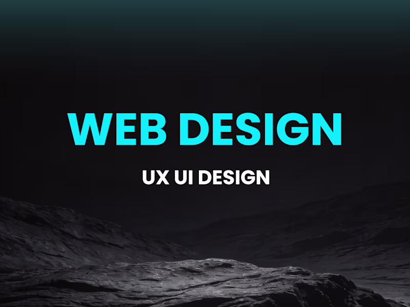 Cover image for Web Design (UX/UI Design)