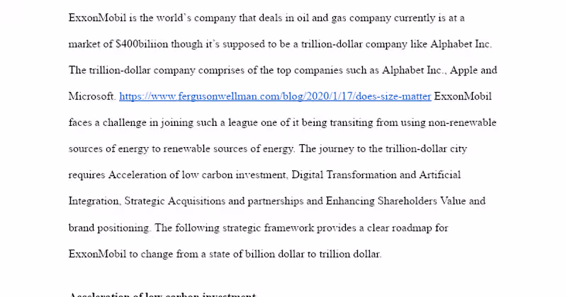 Cover image for ExxonMobil's Trillion-Dollar Growth Strategy