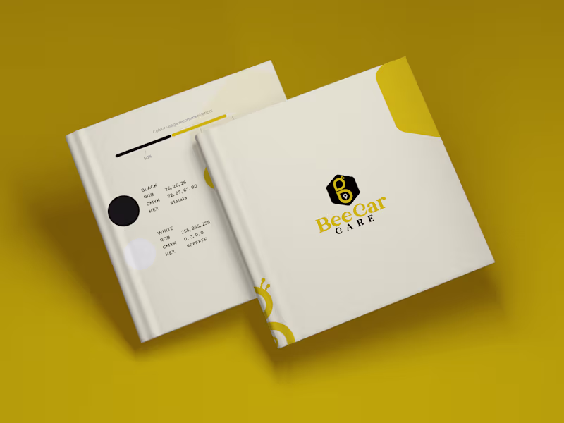 Cover image for Bee Car Care | Logo Design and Brand Style Guide