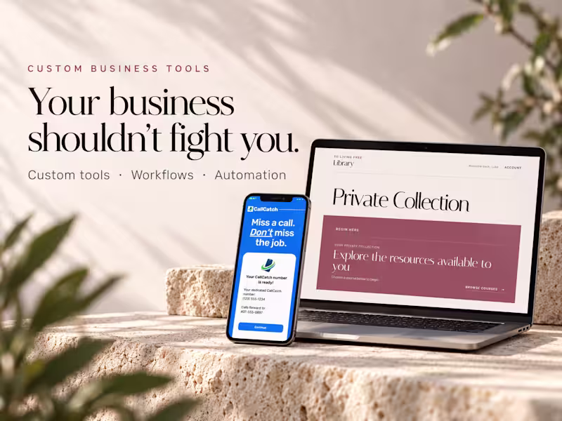 Cover image for Custom Business Tools & Automation