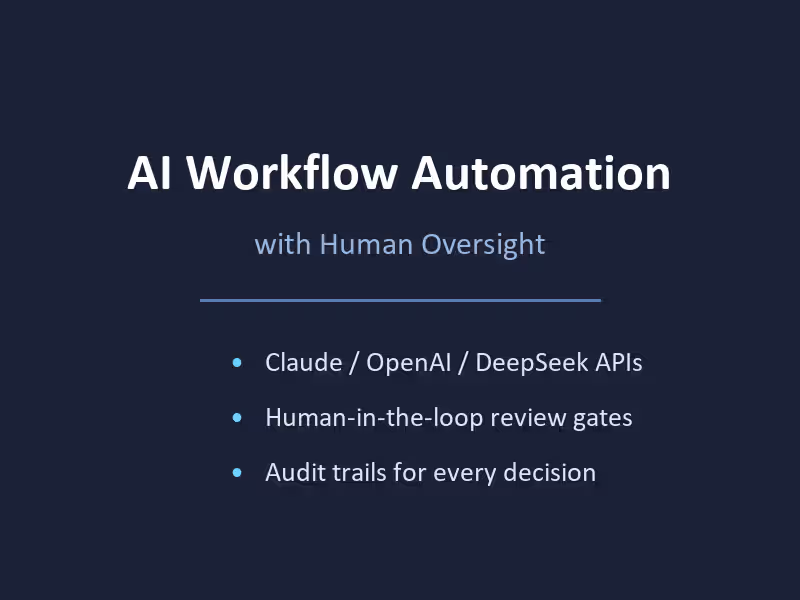 Cover image for AI Workflow Automation