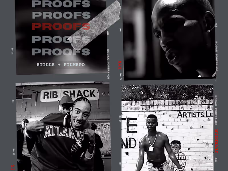 Cover image for PROOFS [stills + filmspo]