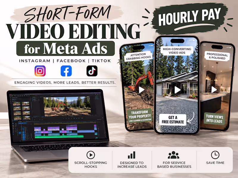 Cover image for Short-Form Video Editing for High-Converting Meta Ads