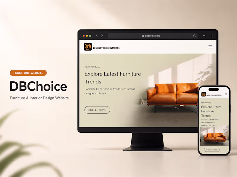 Cover image for DBChoice - Furniture & Interior