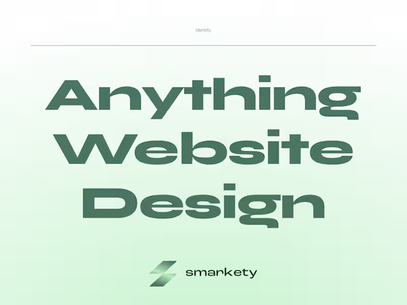Cover image for Anything.com Website Design & Development