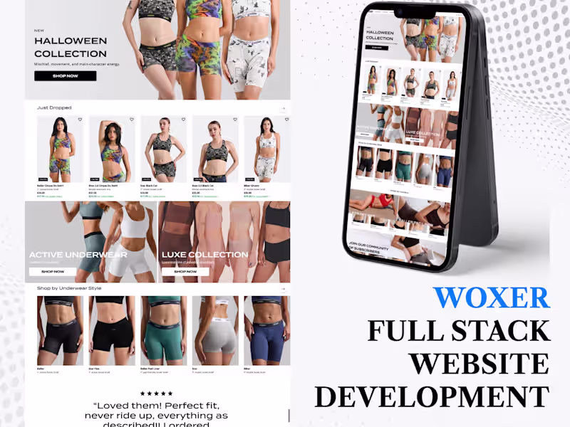 Cover image for Woxer | Full Stack Website