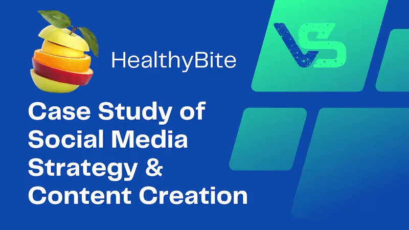 Cover image for HealthyBite – Social Media Strategy & Content Creation | Expert…