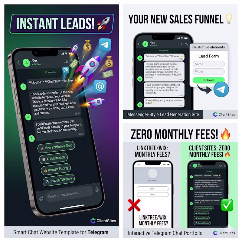Cover image for Conversational Lead Gen System &