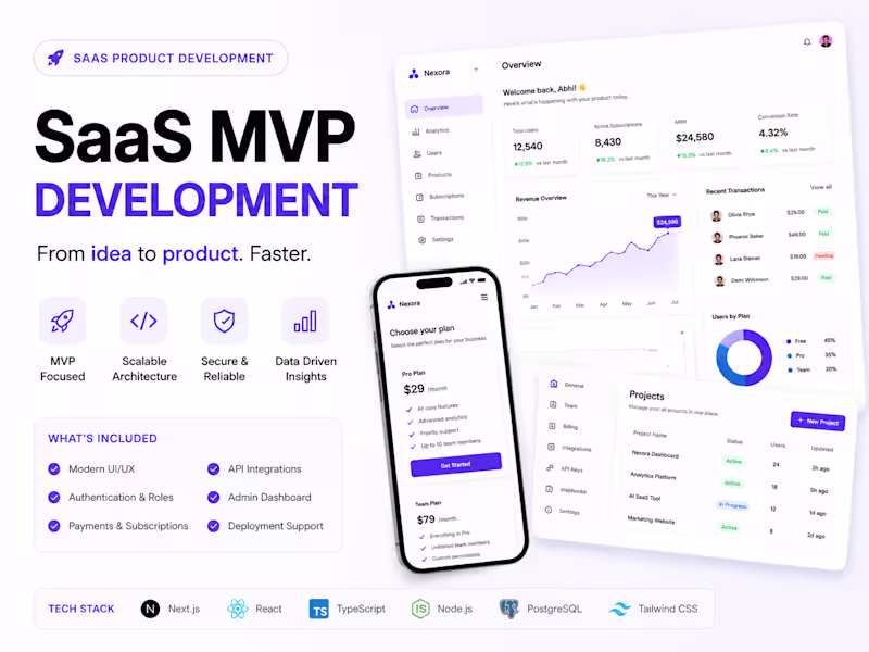 Cover image for SaaS MVP Development
