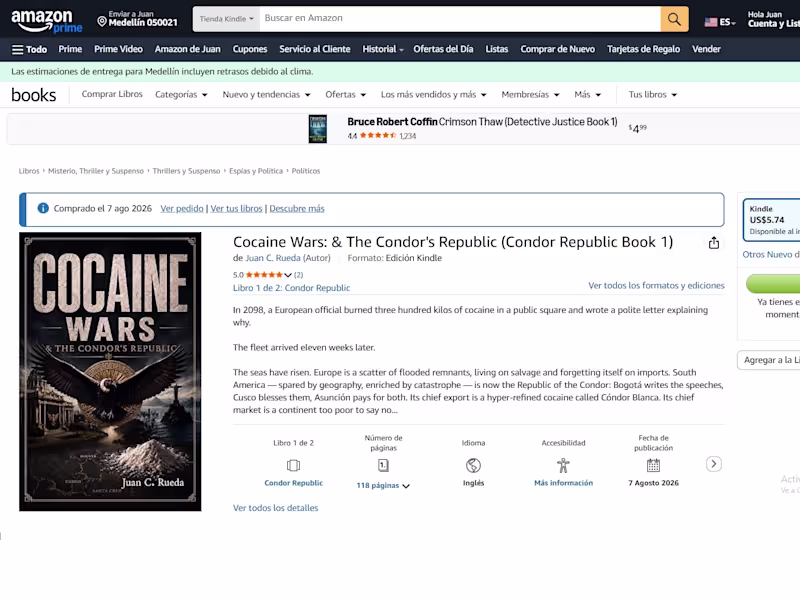 Cover image for Cocaine Wars & The Condor's Republic