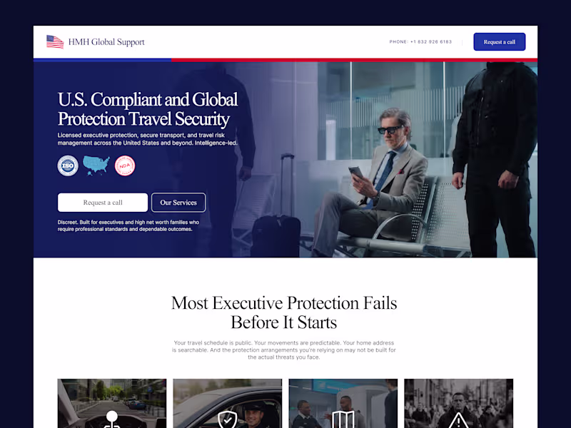 Cover image for Security Landing page
