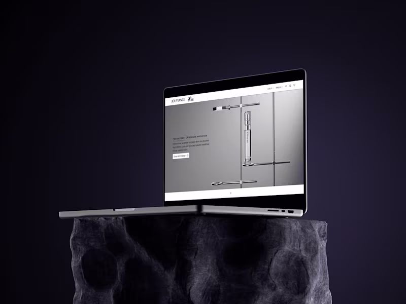 Cover image for Jouviance E-commerce Website | Shopify | Custom Figma Prototype