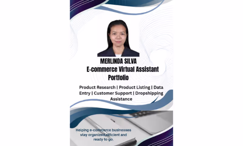Cover image for E-commerce Virtual Assistant Portfolio
Product Research